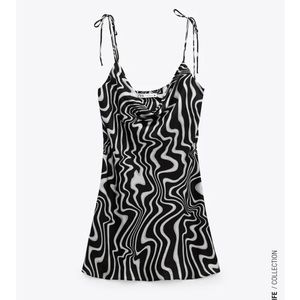 ZARA PRINT DRESS!!